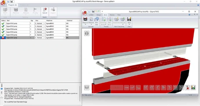 SigmaBEND simulacija krivljenja delov iz pločevine